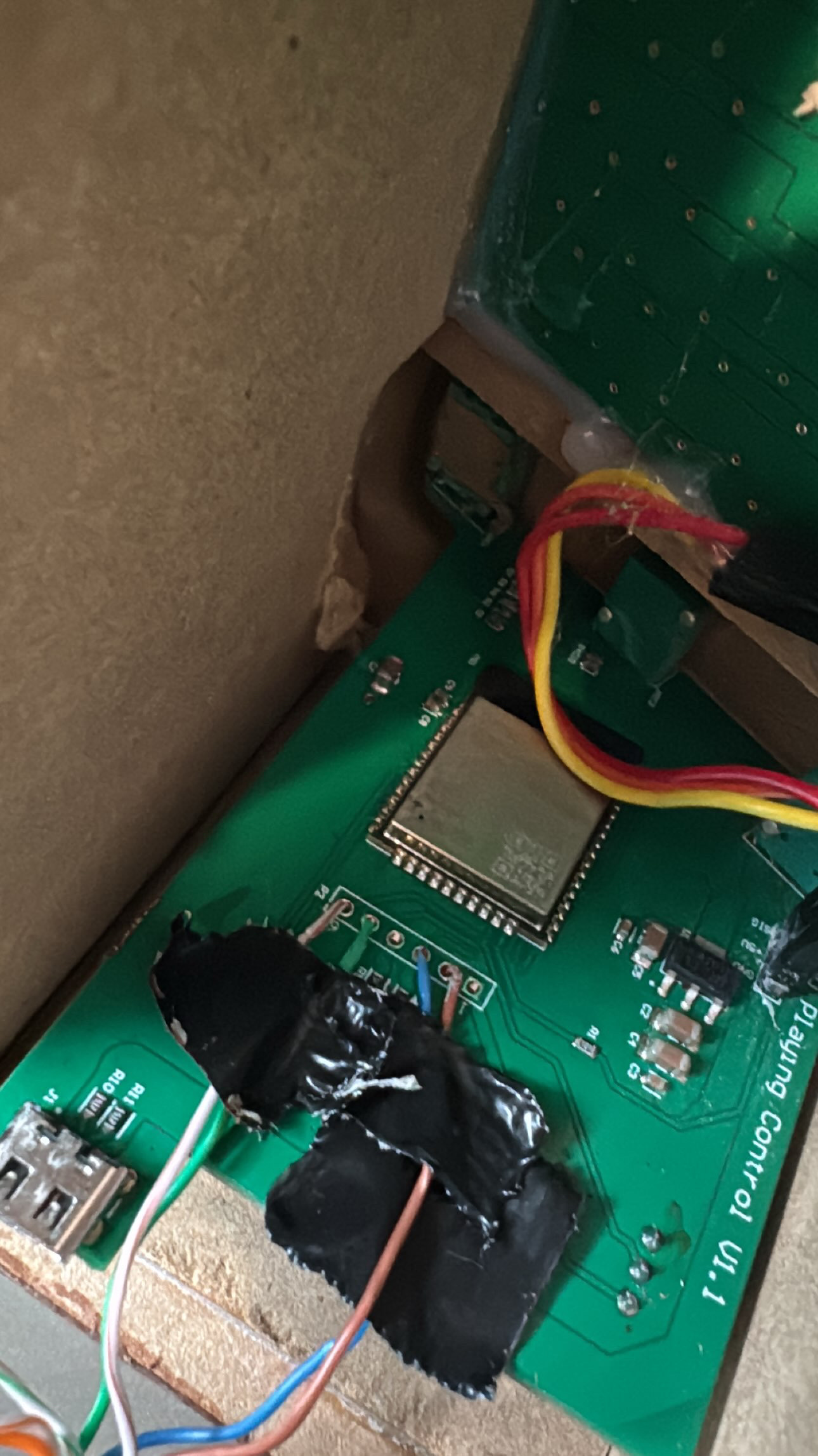 Wiring close-up